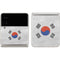 South Korean Flag Distressed Galaxy Z Flip3 5G Skin